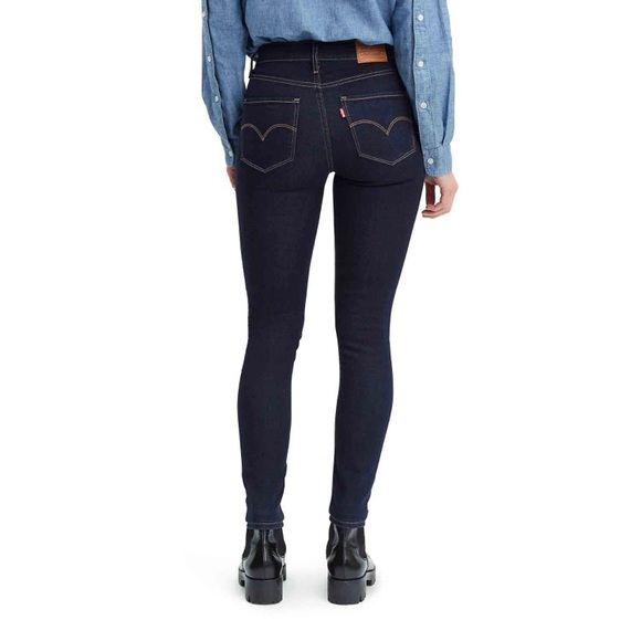 Levi's Denim - Levi’s 721 High Rise Skinny Jeans Dark Blue Sz 29